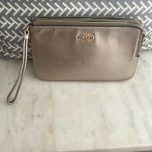 Large Coach wristlet